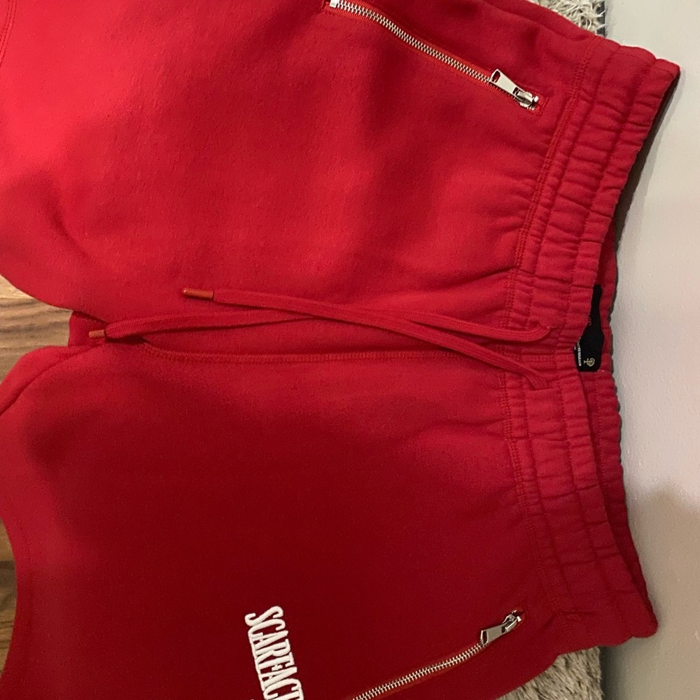 PALACE Red Scarface Shorts